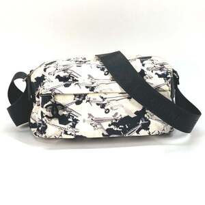 CHANEL Black Canvas Pochette Shoulder Bag
